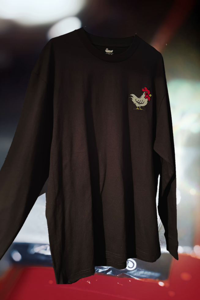 "El long sleeve" (plain back)